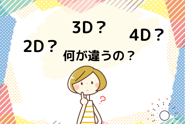 アートメイク、2D・3D・4Dの違い